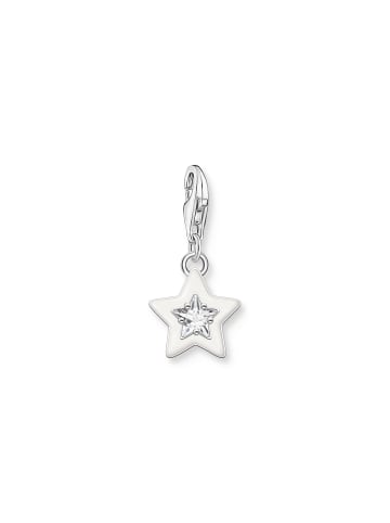 Thomas Sabo Charm-Anhänger in silber, weiß