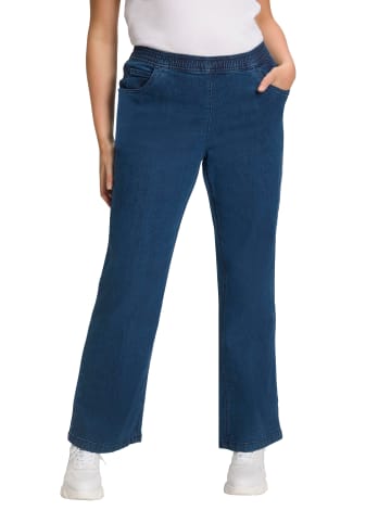 Ulla Popken Hosen in dark blue denim