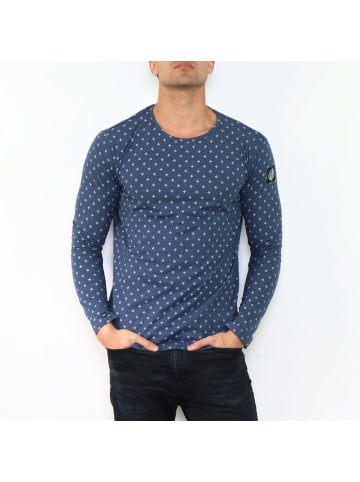 HopenLife Longsleeve KAORINE in Navy blau