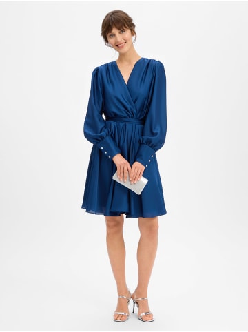 SWING Abendkleid in indigo - 0002