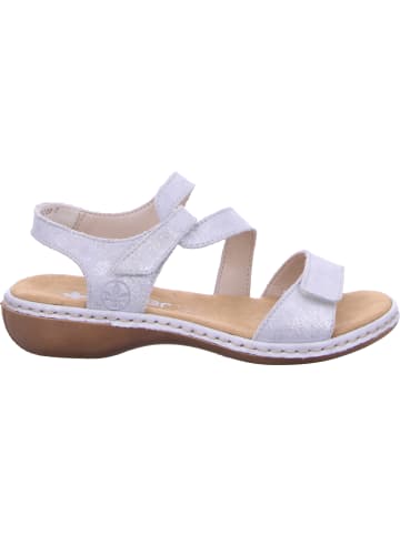 rieker Sandale in silber