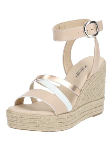 Nero Giardini Sandalen in Beige/Weiß