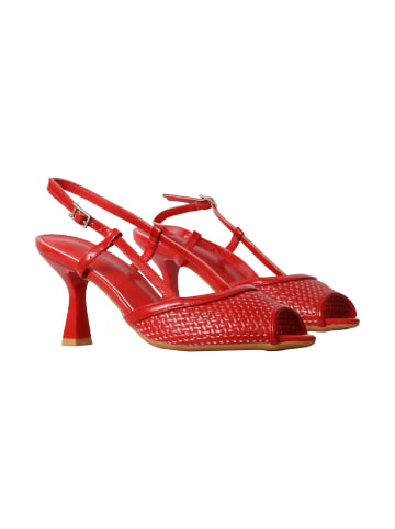 Poti Pati Supermodische Pumps Rot