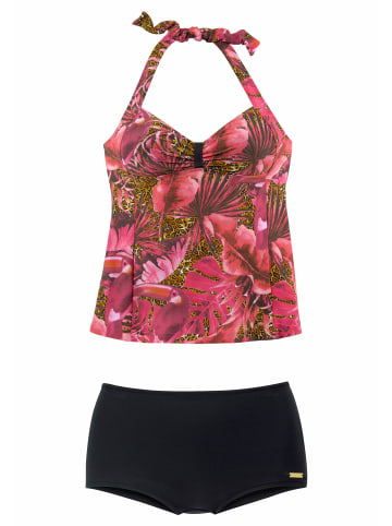 LASCANA Tankini in pink-bedruckt