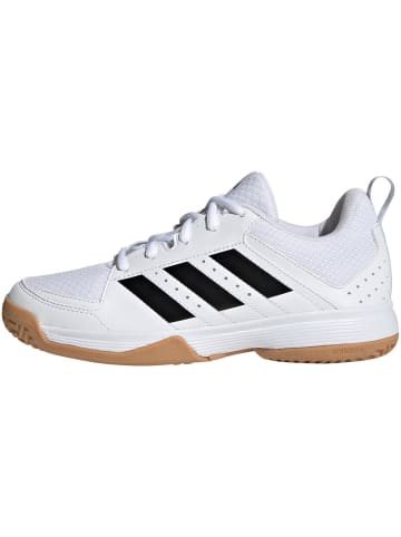 adidas Performance Hallenschuhe LIGRA 7 in ftwr white-core black-ftwr white