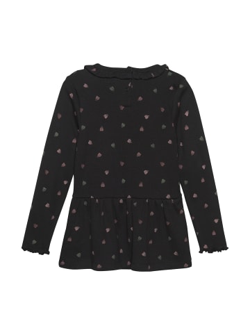 Minymo Longsleeve MITunic LS Rib AOP in Blau