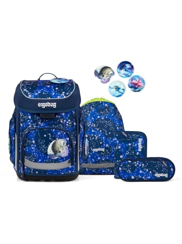 Ergobag cubo Schulranzen-Set 5-teilig in OzeanBärwohner