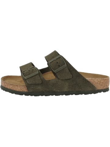 Birkenstock Sandale Arizona Veloursleder normal in gruen