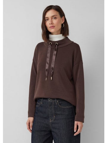 s.Oliver Sweatshirt in 8944_dunkelbraun