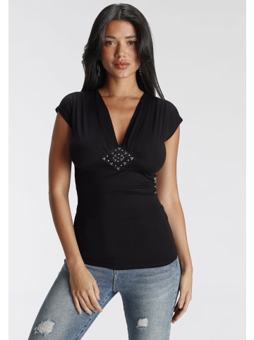 Melrose T-Shirt in schwarz