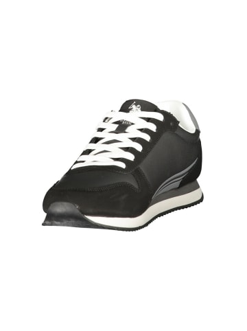 U.S. Polo Assn. Schwarz Herren Sneaker aus Polyurethan