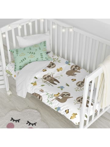 Happy Friday Happy sloth Bettbezug set 2 teiliges