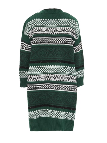 Jalene Damen Strickjacke in Dunkelgrün