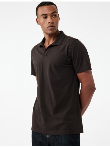 KOTON TSHIRT SS POLO in Braun