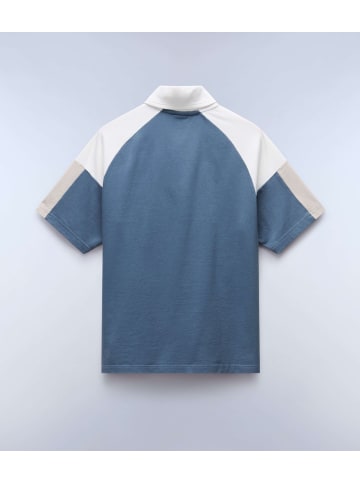 Napapijri Polo "E-Cenci Ss" in Weiß