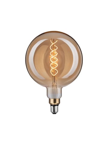 paulmann LED BigGlobe fil 400lm E27 1800K dim  gold 7W doppel spiral