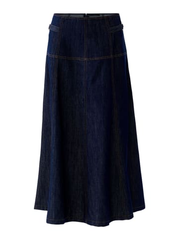 Oui A-Linien-Rock in raw denim