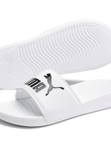 Puma Bodywear Sandale Popcat 20 in Weiß