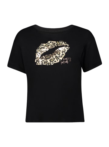 Betty Barclay Casual-Shirt mit Aufdruck in Patch Black/Camel