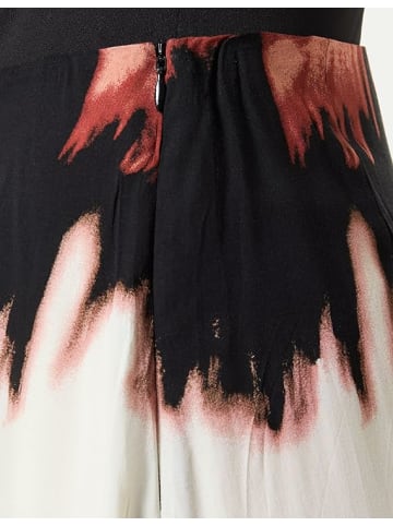 TAIFUN Faltenrock für Damen in Schwarz