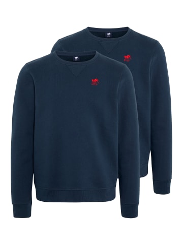 Polo Sylt Sweatshirt Basic in Dunkelblau