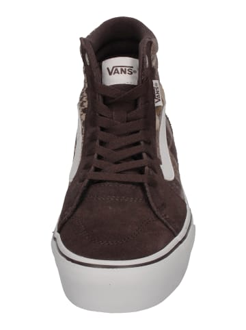 Vans Sneaker High FILMORE HI PLATFORM PLAID in braun