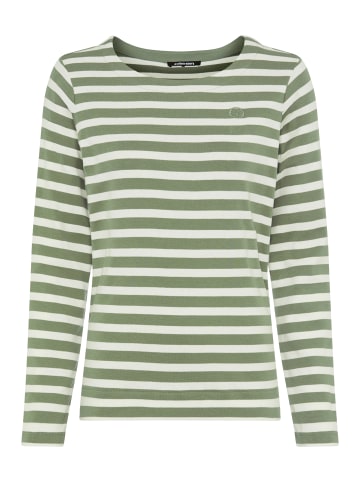 Olsen Langarmshirt Hannah in schilf ecru