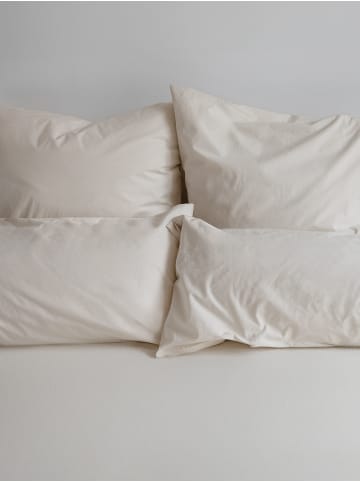 Erlich Textil  Cotton Select Spannbettlaken aus Bio-Baumwolle - Fadendichte 200 in sand