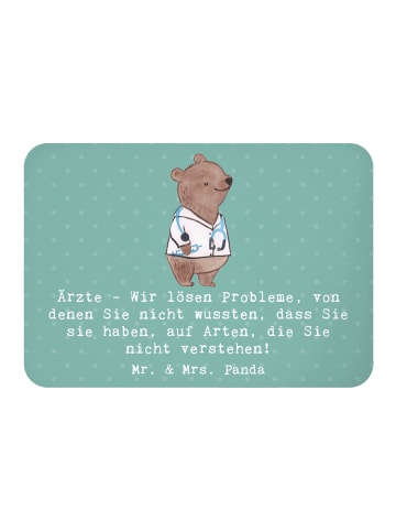 Mr. & Mrs. Panda magnet Arzt Probleme Lösen mit Spruch in Meeresbrise