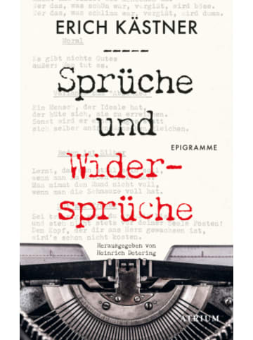 ATRIUM Buch - Sprüche und Widersprüche