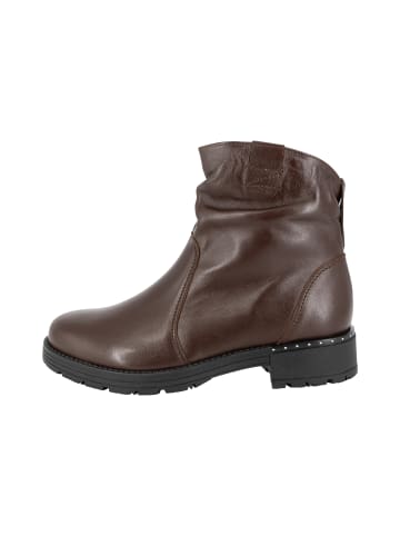 DreiMaster Vintage Leder Boots in Braun