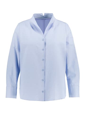 Ulla Popken Bluse in helles blau