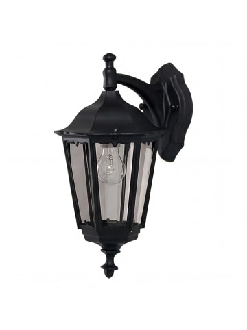 Licht-Erlebnisse Außen Wandlampe (B)26 x (H)44 cm in Schwarz