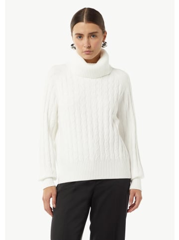 comma Strickpullover in 0120_weiß