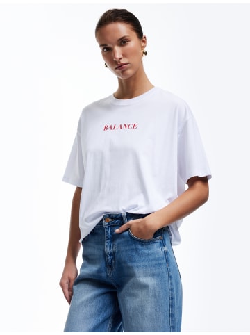 KOTON TSHIRT SS in Weiß