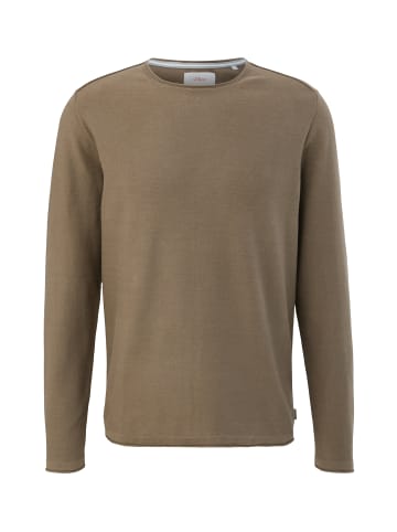 s.Oliver Strickpullover in 8613_cognac