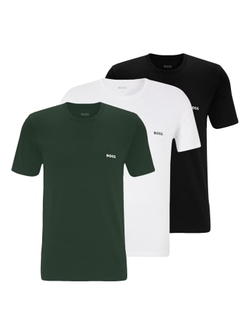 BOSS 3er Pack T-Shirts Crew-Neck in Mehrfarbig
