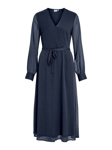 Vila Maxikleid in Navy Blazer