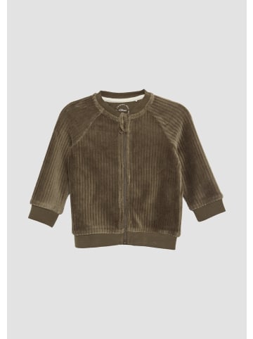 s.Oliver Sweatshirt Jacke in 8810_mokka