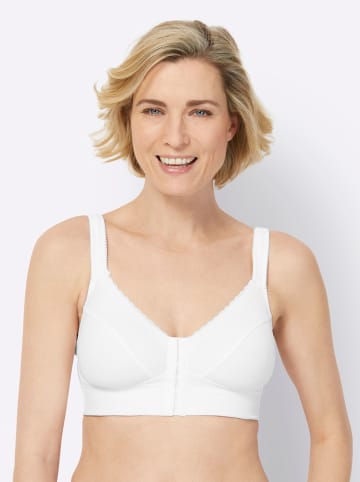 WITT WEIDEN Vorderverschluss-BH ohne Bügel in weiß