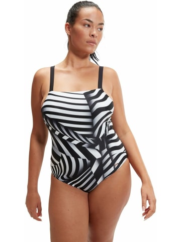 Speedo Badeanzug für Damen in schwarz