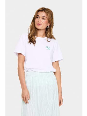 SAINT TROPEZ T-shirt SariaSZ Gerade Passform in Greenbriar