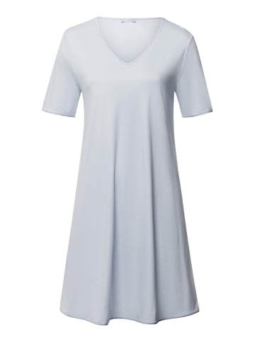 Hanro Nachthemd Cotton Silk in powder blue