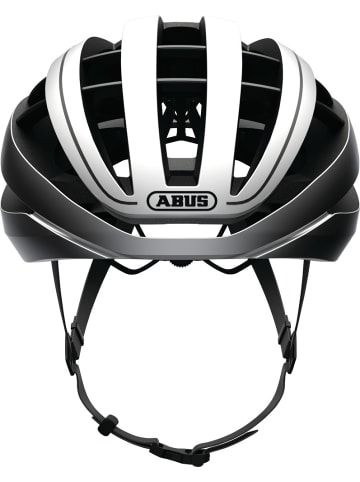 ABUS Road Helm Aventor in gleam silver