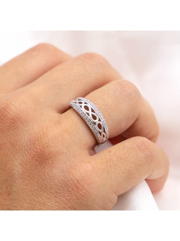Zeeme Ring für Damen in silber