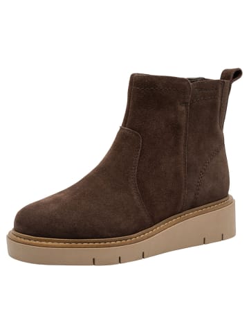 Tamaris WIDE FIT Stiefelette in MOCCA SUEDE