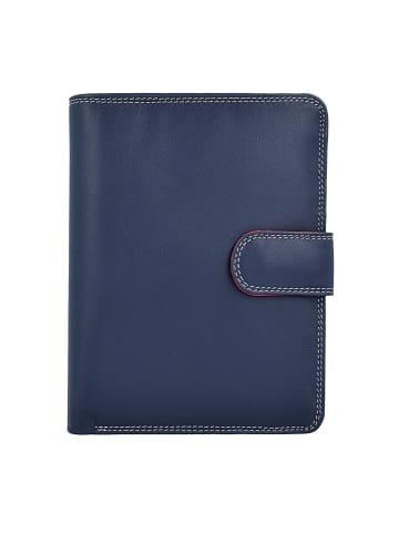 MYWALIT Large Wallet Geldbörse Leder 14 cm in royal