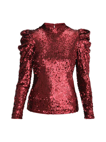 faina Women Blouse in Burgundy