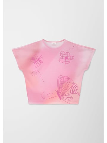 s.Oliver T-Shirt kurzarm in Pink