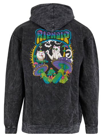 Rip N Dip Rip N Dip Kapuzenpullover in black mineral wash